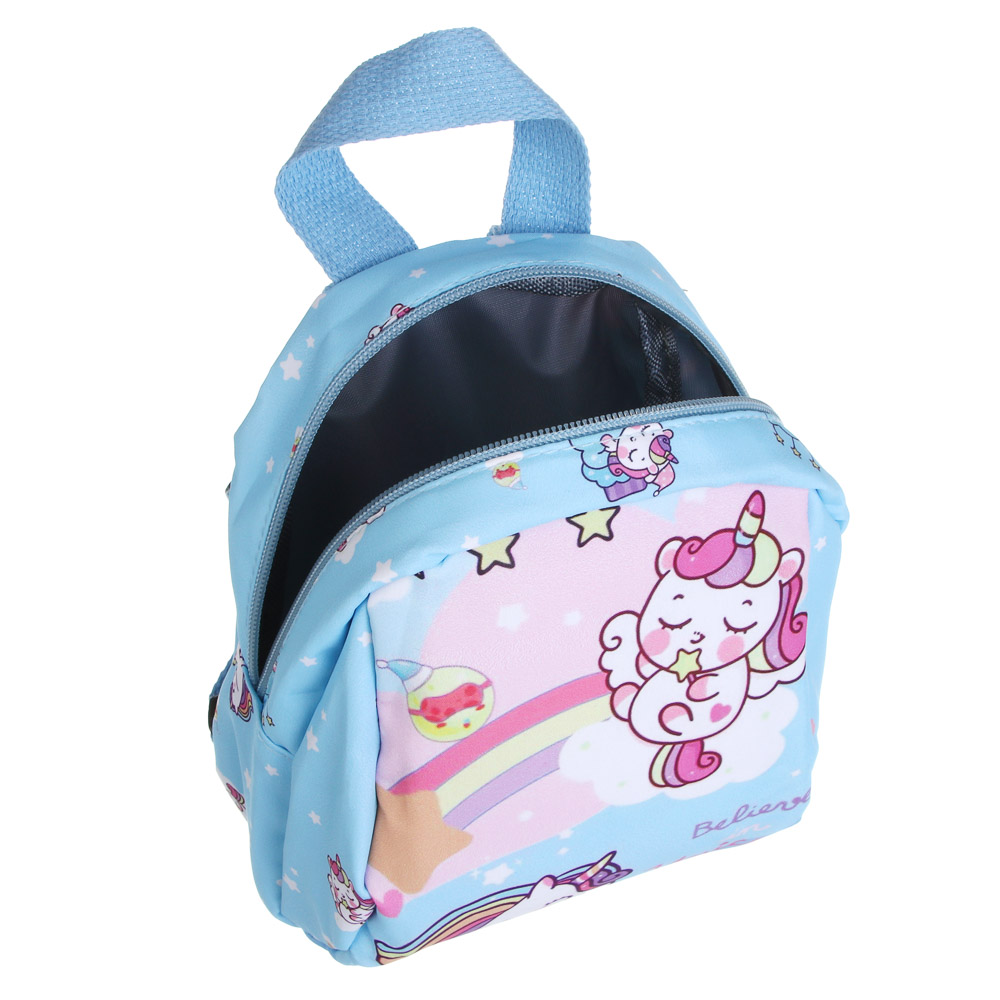 Рюкзак детский тм ЮL Funny, полиэстер, 21х17х6см, 2-4 дизайна, арт.№ 337-231