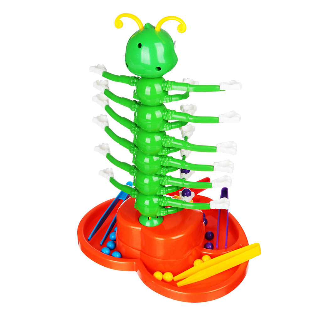 ИГРОЛЕНД Игра настольная "Веселая гусеница", ABS, 28х27х9см, арт.№ 897-074