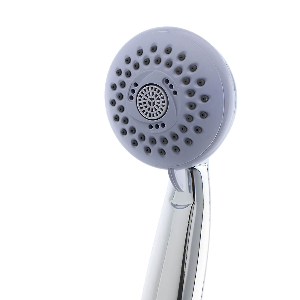 RAIN Смеситель для ванны Нефрит, круглый излив 40см, керам. кран-буксы 1/2, душ. набор, латунь, хром, арт.№ 561-260