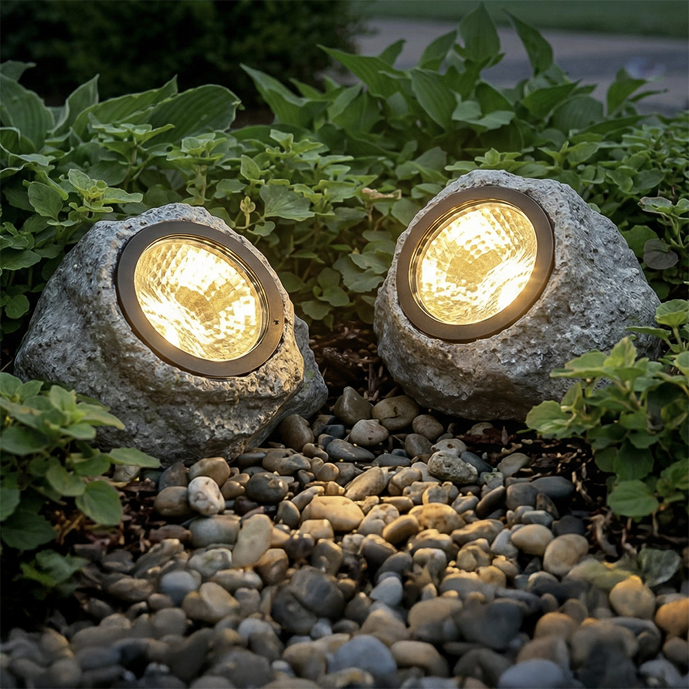 Светильник сад. на солн. батарее тм INBLOOM, 13х10х11см, 1LED, шампань, AA600 mAh Ni-MH, 1реж., PP, арт.№ 475-350