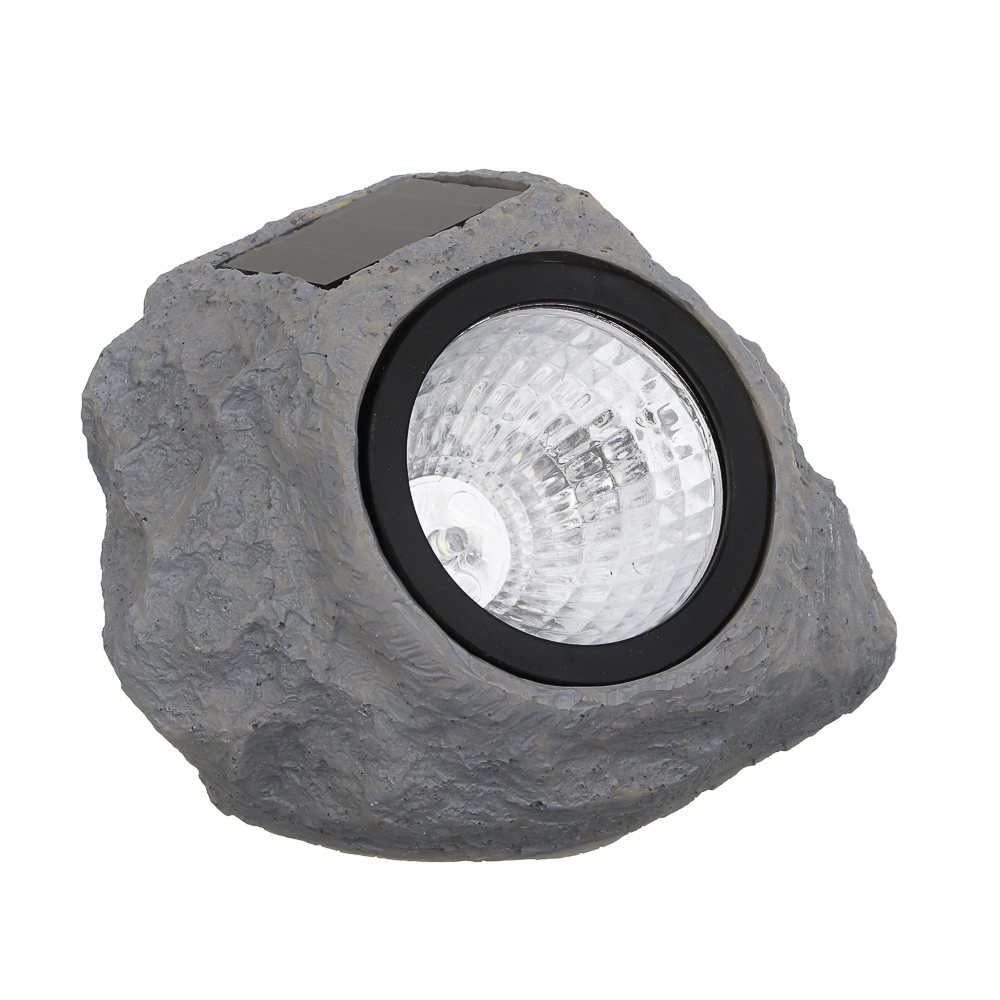 Светильник сад. на солн. батарее тм INBLOOM, 13х10х11см, 1LED, шампань, AA600 mAh Ni-MH, 1реж., PP, арт.№ 475-350