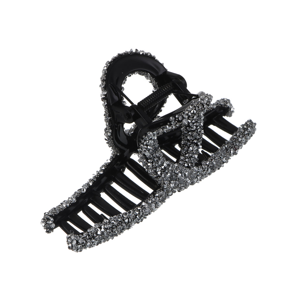 Краб для волос, тм ЮНИLOOK, 9см, 11 см, пластик, 3 дизайна, #5, арт.№ 321-403