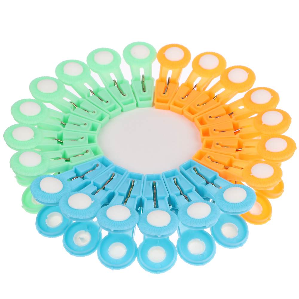 VETTA Набор прищепок 20шт, "Солнце" пластик, 3 цвета, арт.№ 453-019