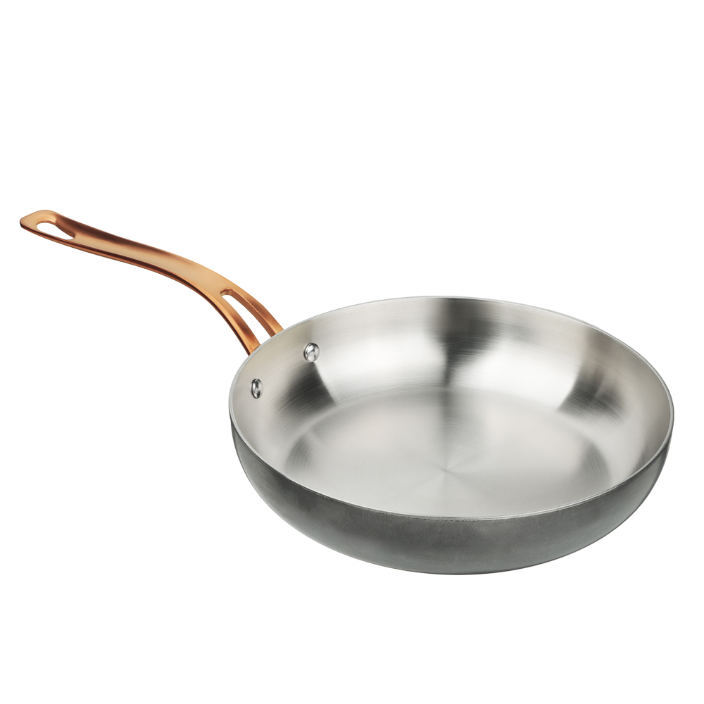 Ivlev Chef Ladoga Сковорода 26х5,5см индукция, нерж.сталь 18/10, арт.№ 822-260