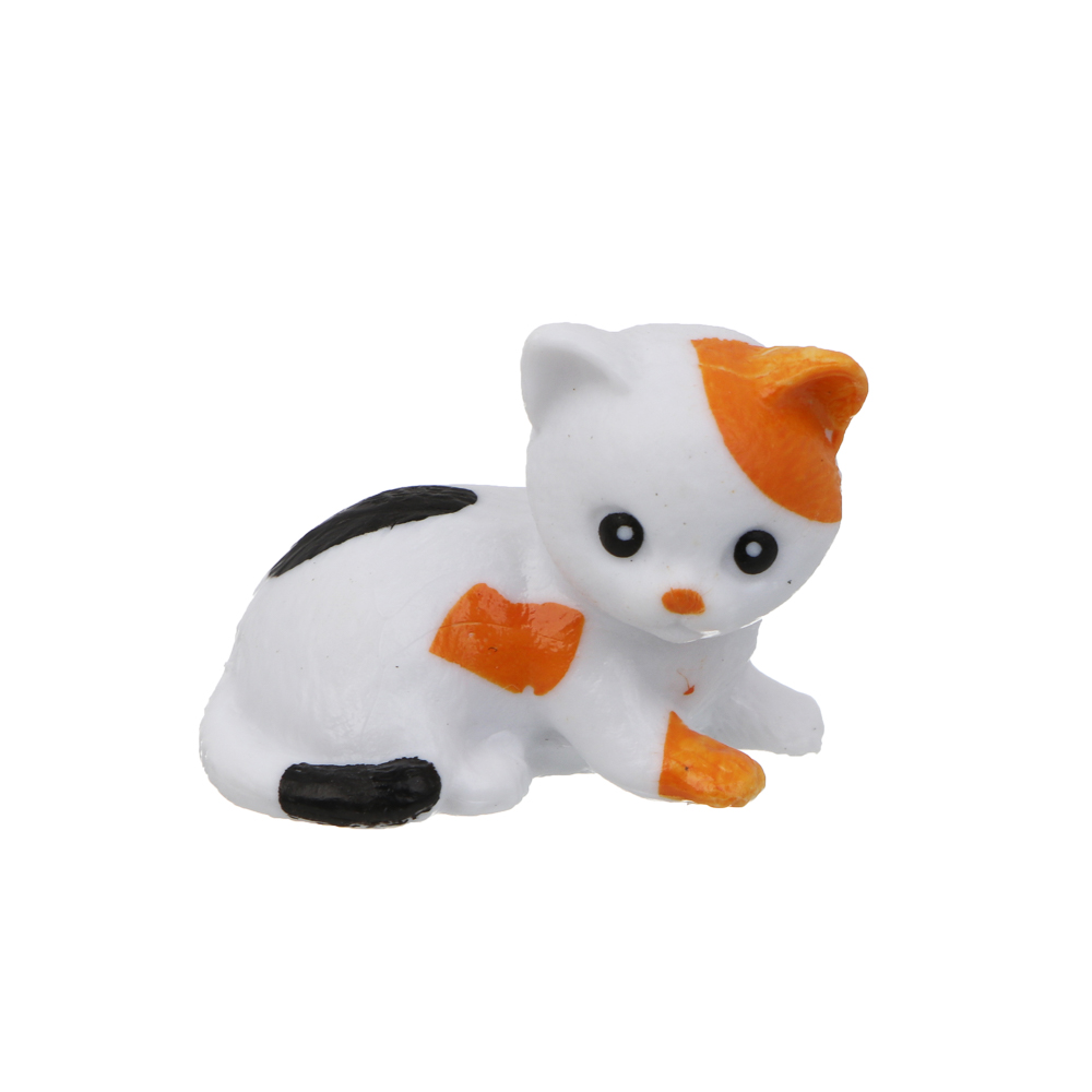 ИГРОЛЕНД Питомец с акс., 4 пр., PVC, ABS, 6,5х5,1х12,4 см, 4 вида, арт.№ 258-088