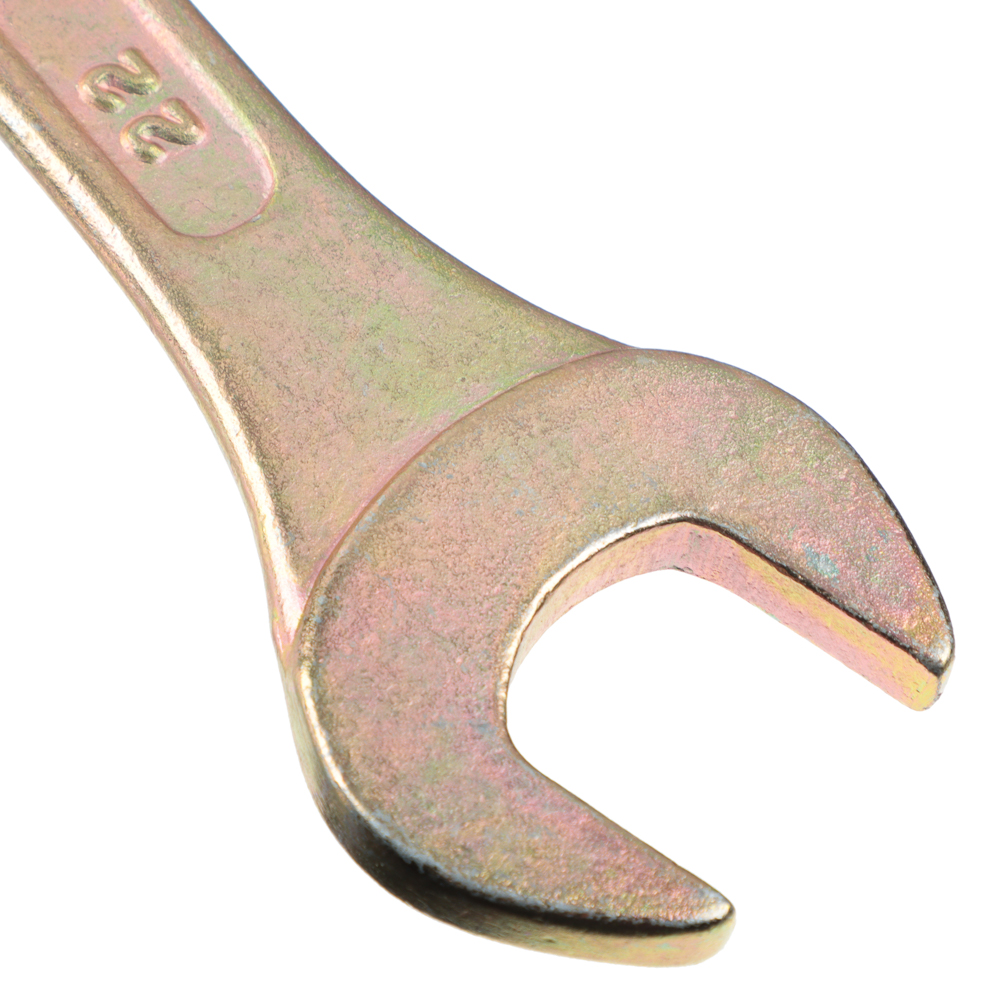 ЕРМАК Ключ рожково-накидной, 22мм, желтый цинк, арт.№ 736-065