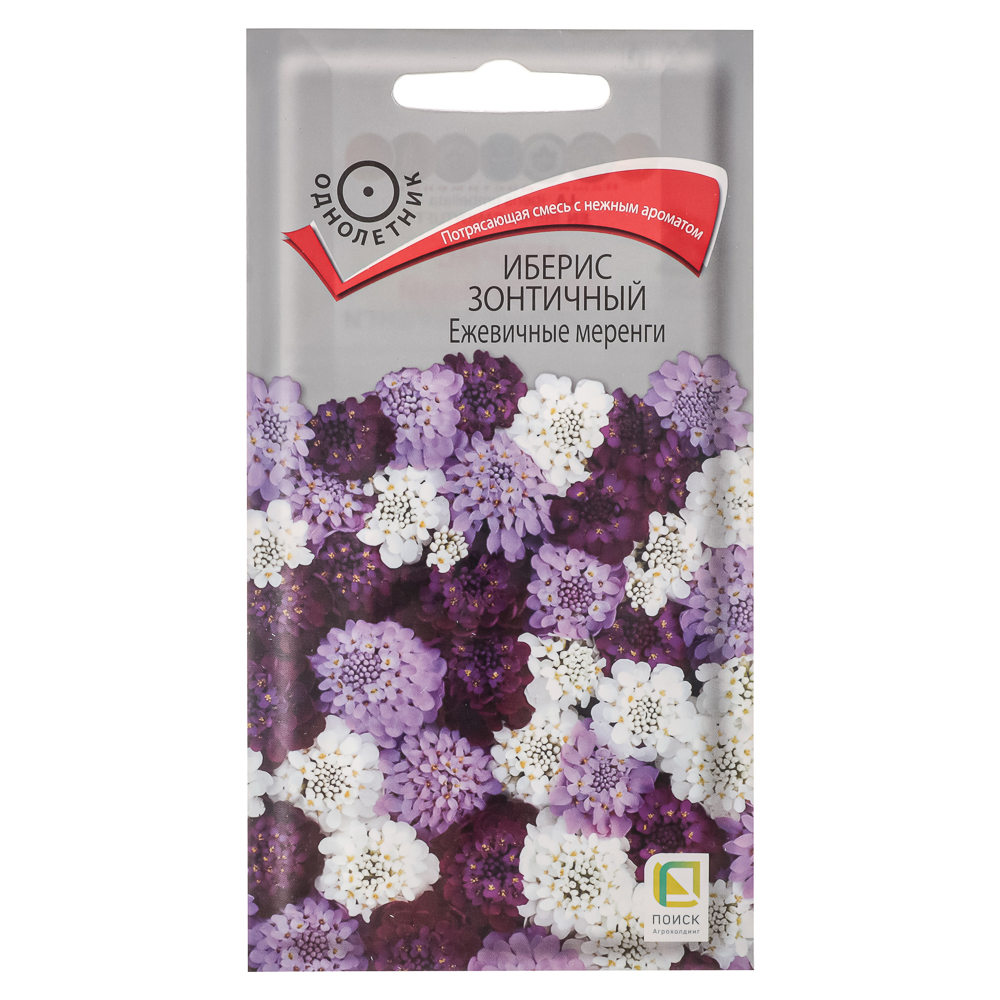 Семена Иберис зонтичный Ежевичные меренги 0,1гр, арт.№ 179-422