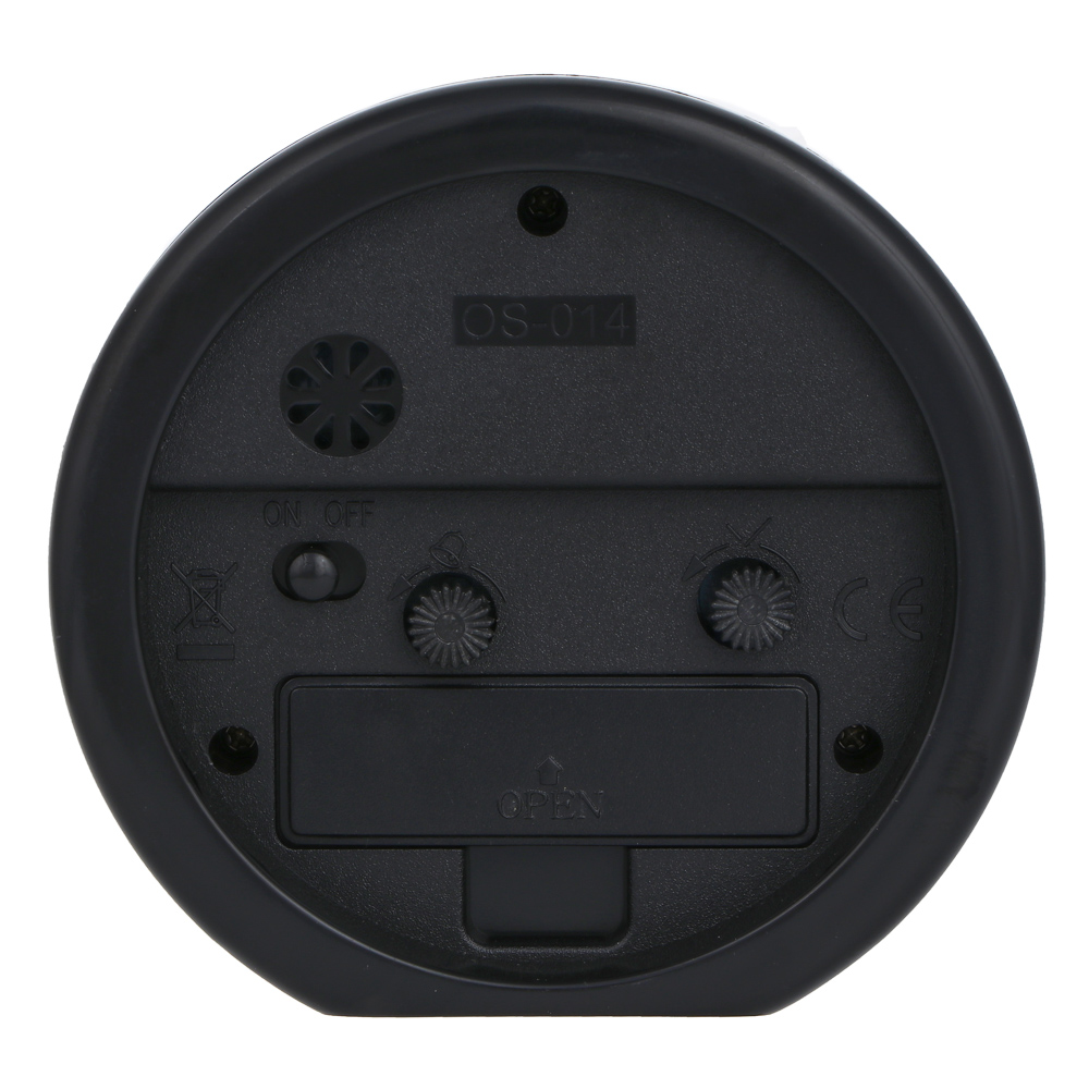 LADECOR CHRONO Будильник, пластик, 10x5 см, 1xAA, 4 цвета, арт.06-23, арт.№ 529-307