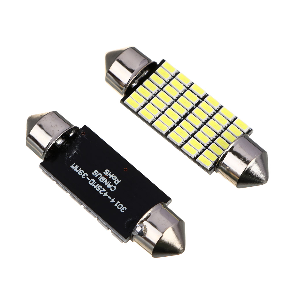 NG Лампа светодиодная T11, Canbus, (42SMD-3014), 39 мм, 12В, белый, 2 шт., блистер, арт.№ 703-122