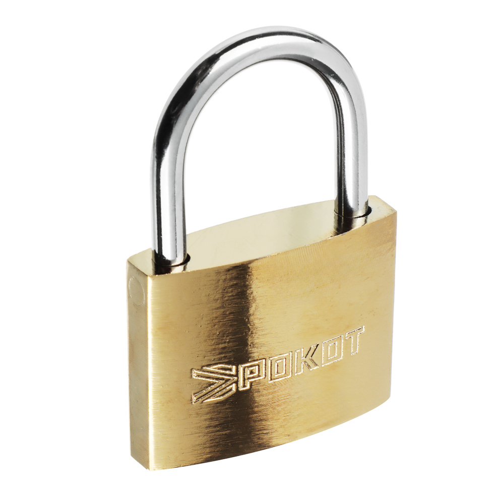 РОКОТ Замок навесной "Золото" 60мм, арт.№ 673-006