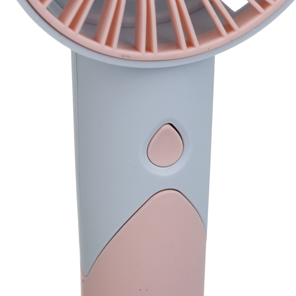 Вентилятор ручной аккумуляторный тм LEBEN 3.7в/300мАч, USB-кабель, цвет в ассортименте, арт.№ 243-018