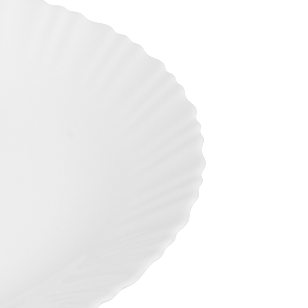 MILLIMI Бьянко Плюс Блюдо круглое 30см опаловое стекло, арт.№ 818-393