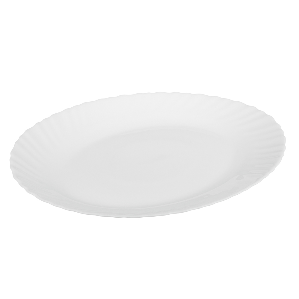 MILLIMI Бьянко Плюс Блюдо овальное 30см опаловое стекло, арт.№ 818-394