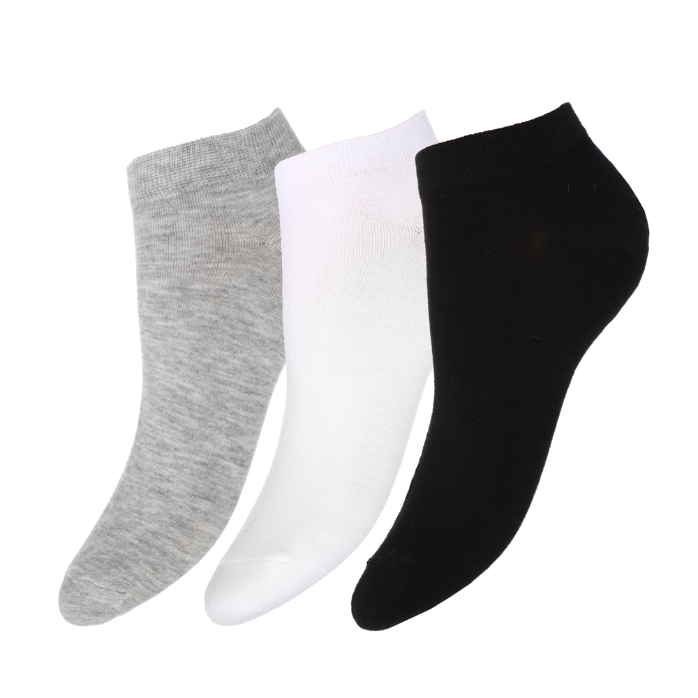 GALANTE Носки женские спортивные, р.23-25, 85% хлопок, 10% полиамид, 5% спандекс, цвета в ас-те, #4, арт.№ 312-339