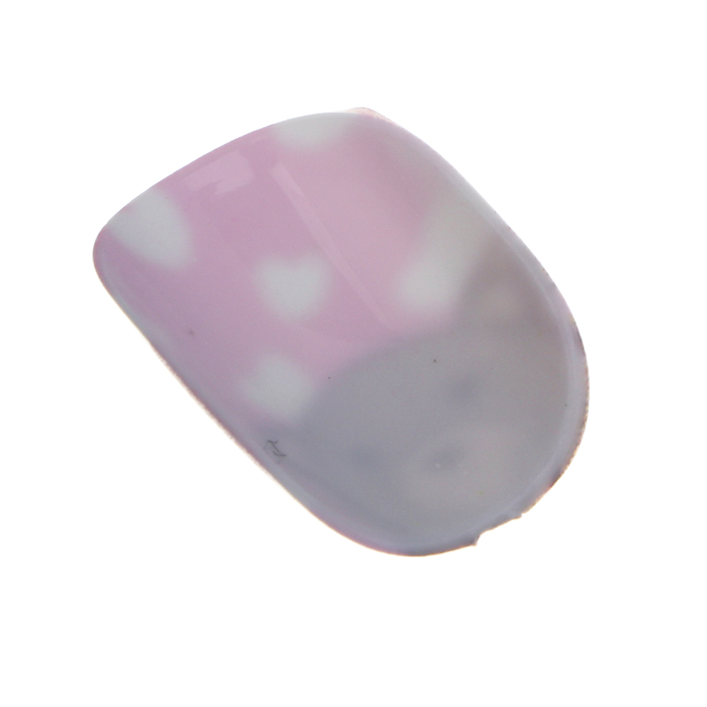 ЮНИLOOK Набор накладных самоклеящихся ногтей, детский, 24шт, 6 дизайнов, арт.№ 357-001