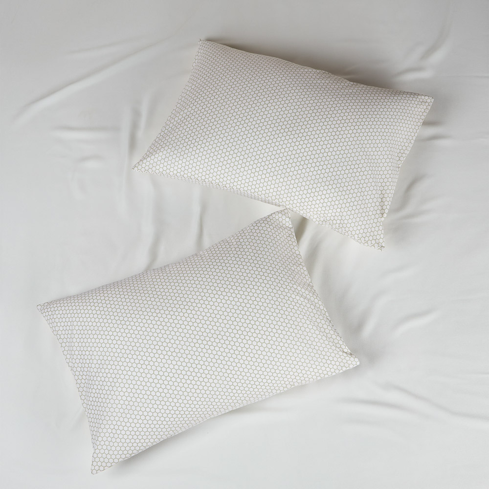 PROVANCE Эвкалипт Наволочки 50х70см, 100% хлопок, поплин, 2шт, зеленый, арт.№ 432-247