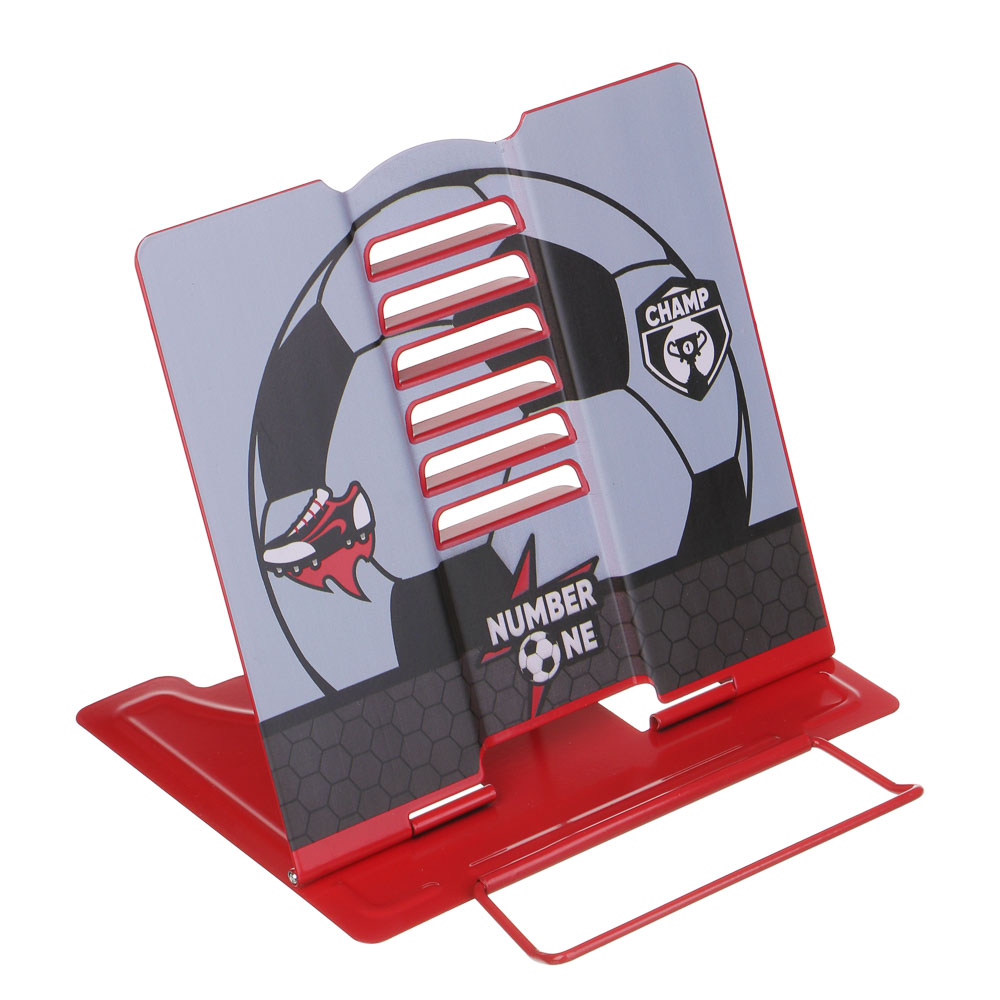 Намбер Ван Подставка для книг, для А5, 20х15,5х19см, металл с цветной печатью, арт.№ 234-006