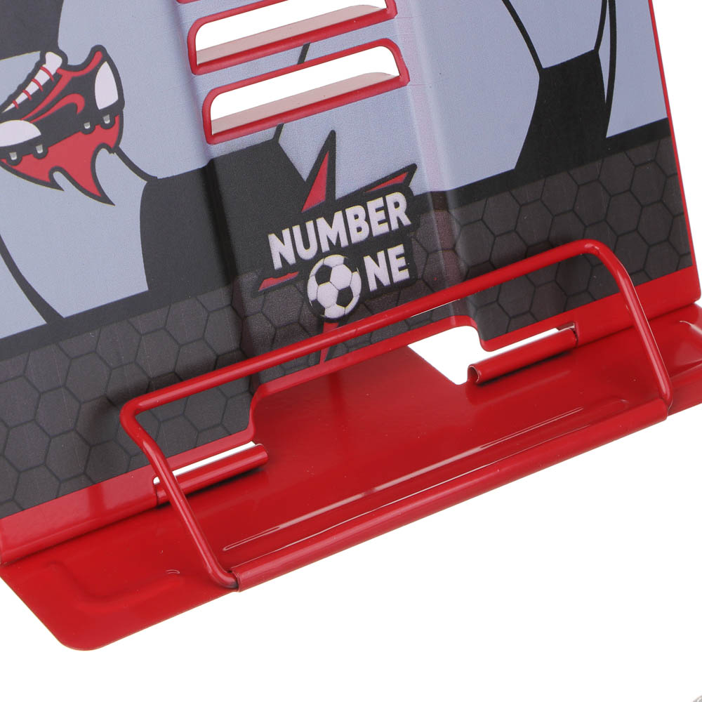 Намбер Ван Подставка для книг, для А5, 20х15,5х19см, металл с цветной печатью, арт.№ 234-006