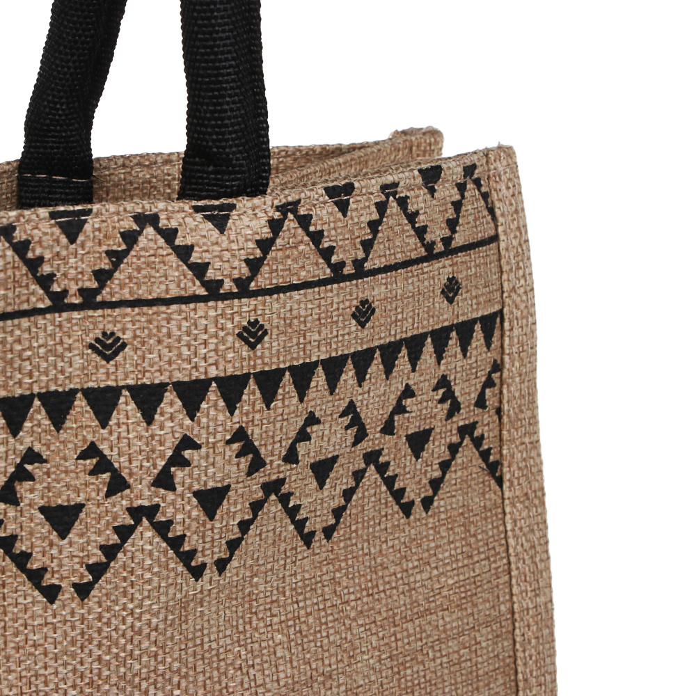 Сумка пляжная на плечо с длинными ручками, на кнопке, тм ЮL, 34x30x17 см, хлопок, лен, 3 вида, арт.№ 328-315