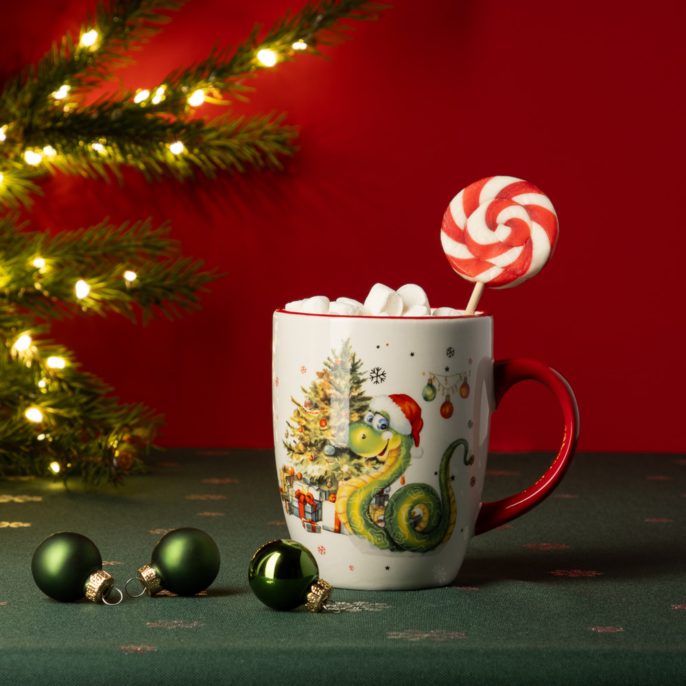 MILLIMI Год змеи Кружка, 320мл, керамика, арт.№ 820-873