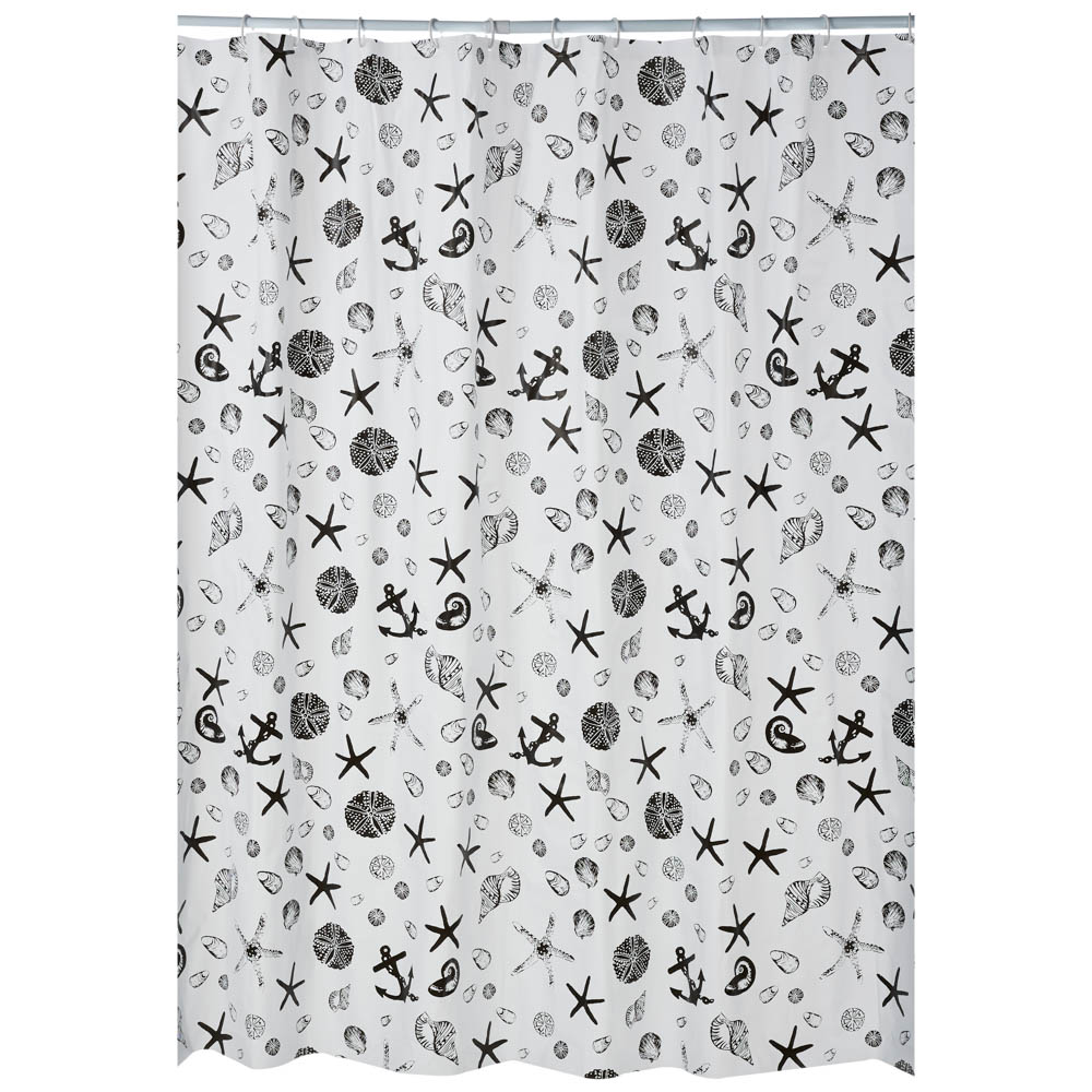 VETTA Шторка для ванной, ПЕВА, 80 г/м2, 180x180см, "Эллегия", 4 дизайна, арт.№ 461-598