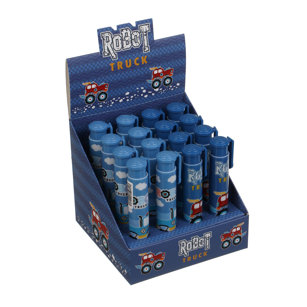 Ластик выдвижной "Карбон", 10,5см, АБС, ТПР, 2 дизайна, шоу-бокс, арт.№ 524-362