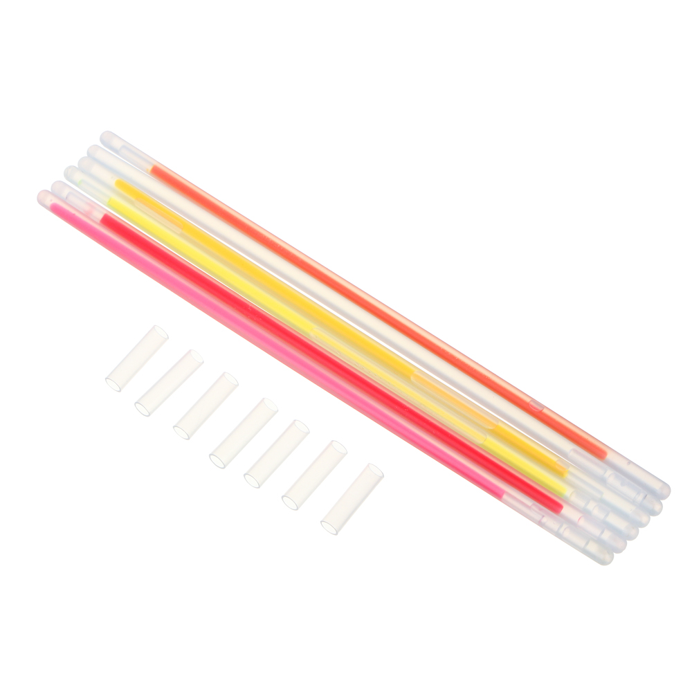 BY Набор неоновых палочек PP, PE, флюоресцентые, 20х0,5см, 6 цветов, арт.№ 295-222