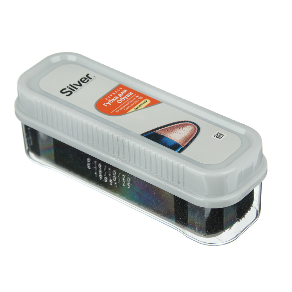 SILVER Губка для обуви узкая, бесцветный, PS3001-03/2001-03, арт.№ 459-107