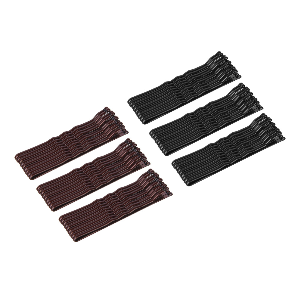 Невидимки для волос тм ЮНИLOOK, 27шт, 5см, металл, 2 цвета, ACS-30, арт.№ 323-011