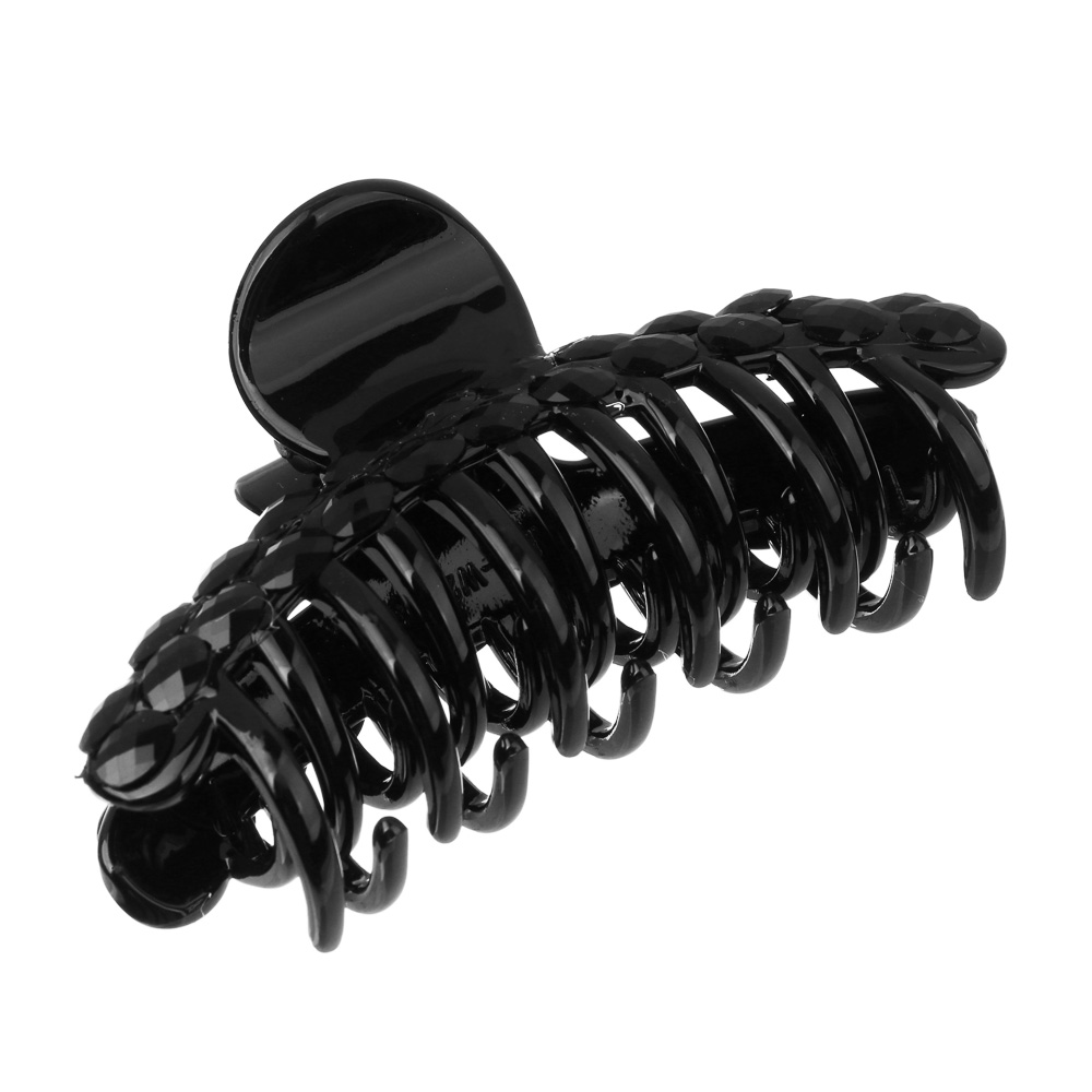 Краб для  волос тм ЮНИLOOK, 8-9см, пластик, 2 вида, ACS-32, арт.№ 321-008