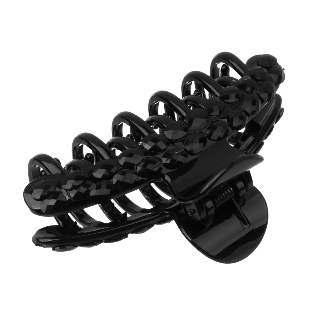 Краб для  волос тм ЮНИLOOK, 8-9см, пластик, 2 вида, ACS-32, арт.№ 321-008