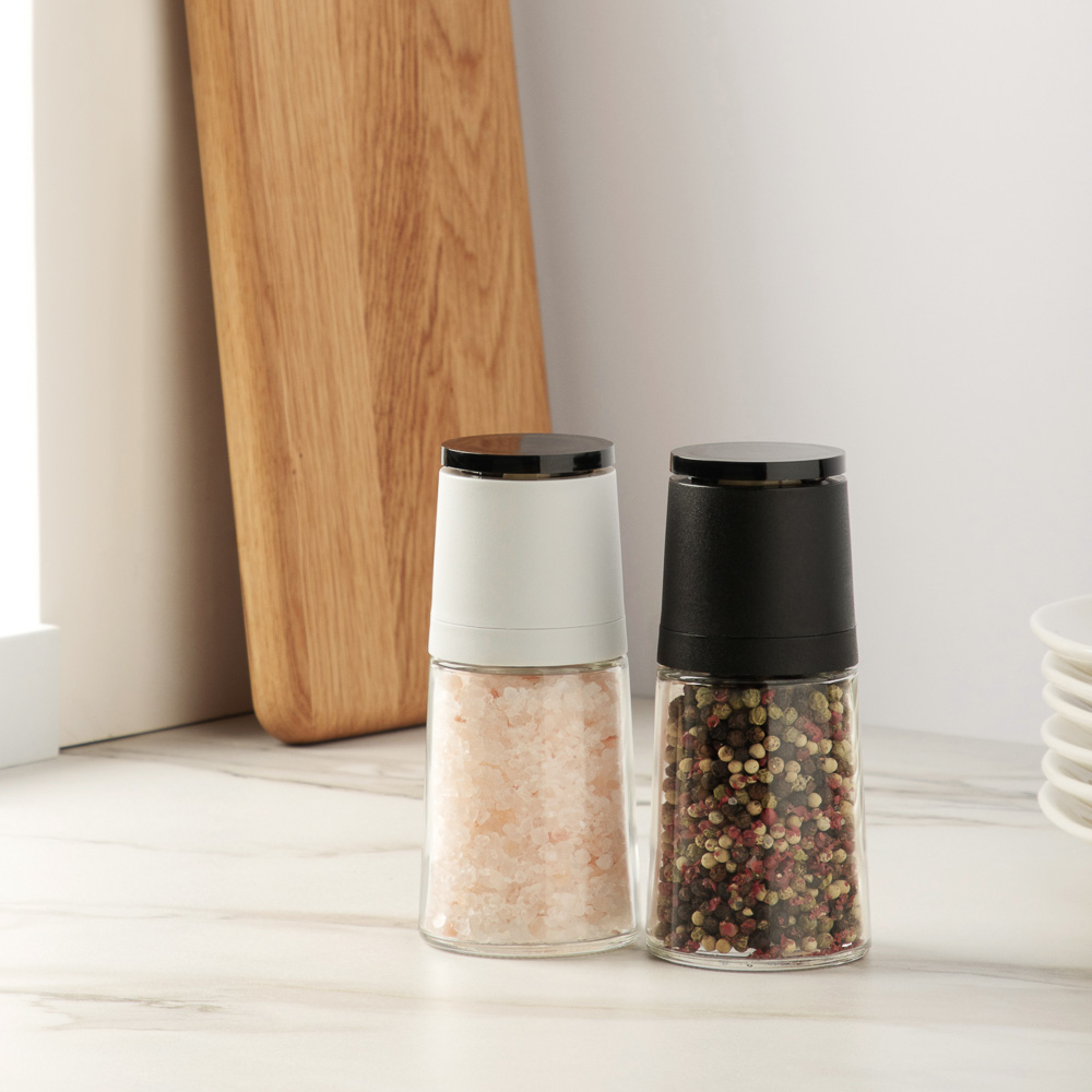 VETTA Набор мельниц для специй 2шт, 13,5см, стекло/пластик, арт.№ 827-094