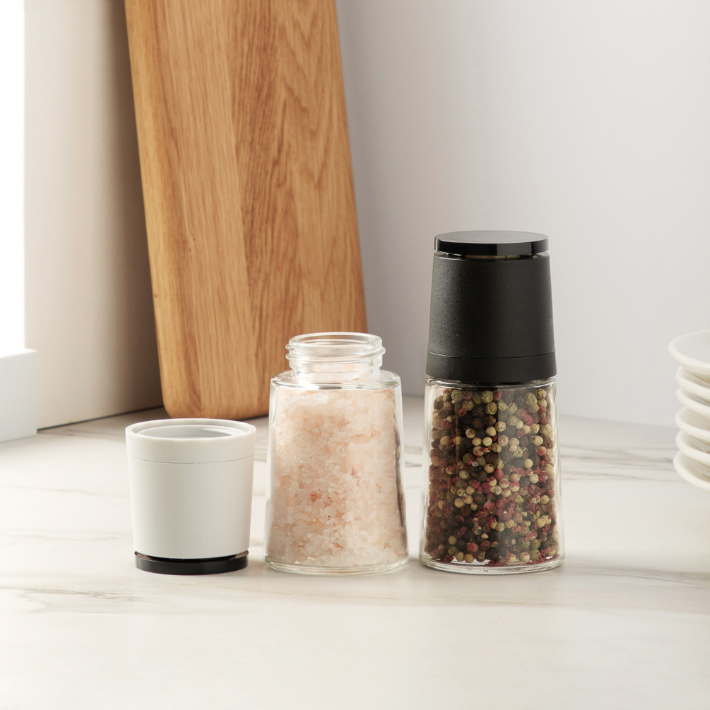 VETTA Набор мельниц для специй 2шт, 13,5см, стекло/пластик, арт.№ 827-094