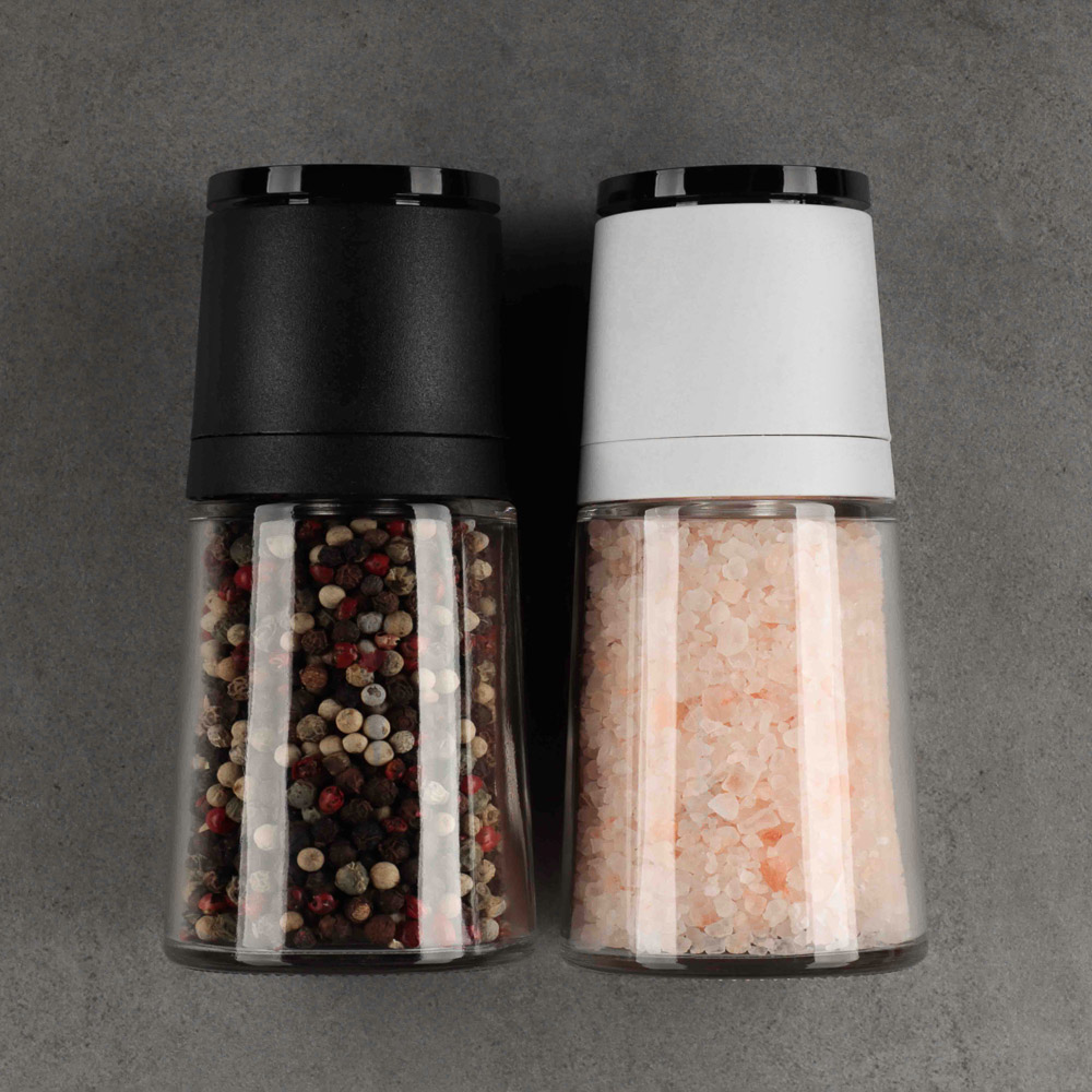 VETTA Набор мельниц для специй 2шт, 13,5см, стекло/пластик, арт.№ 827-094