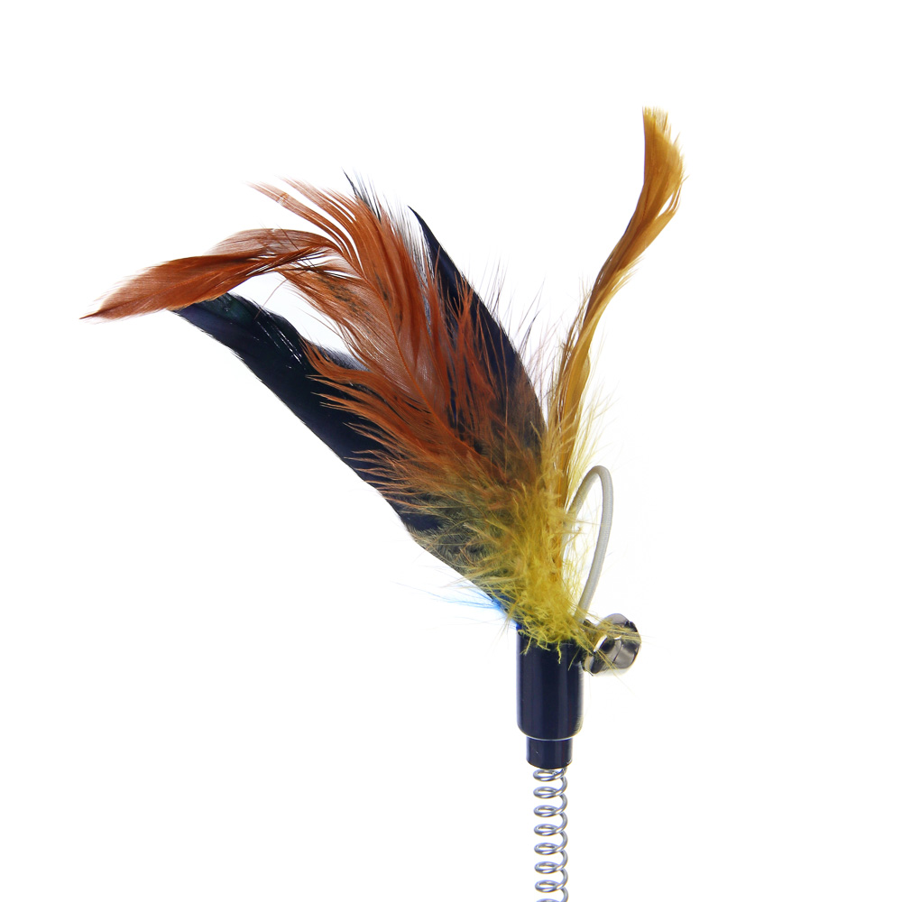 VETTA Дразнилка на присоске, перо, полипропилен, 23 см, арт.№ 273-436