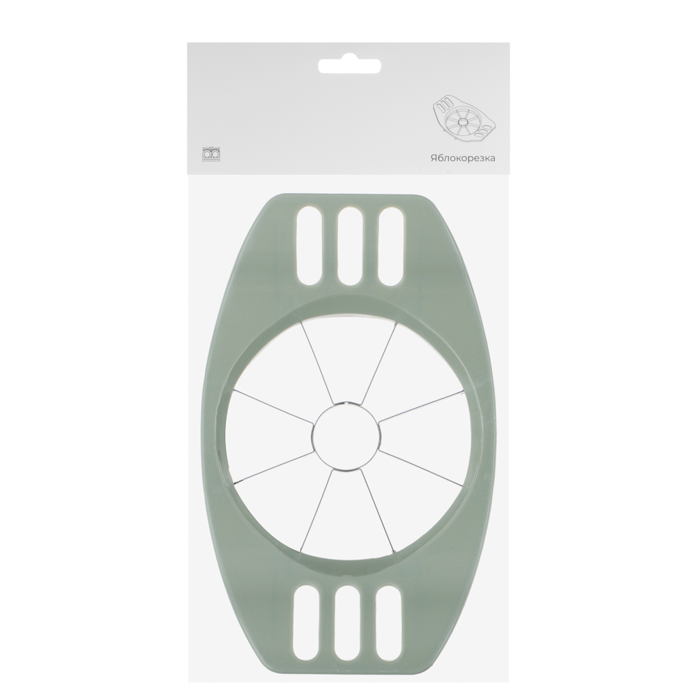 Яблокорезка, 17,5x10,3x3,5см, полипропилен, нерж.сталь, арт.№ 884-349