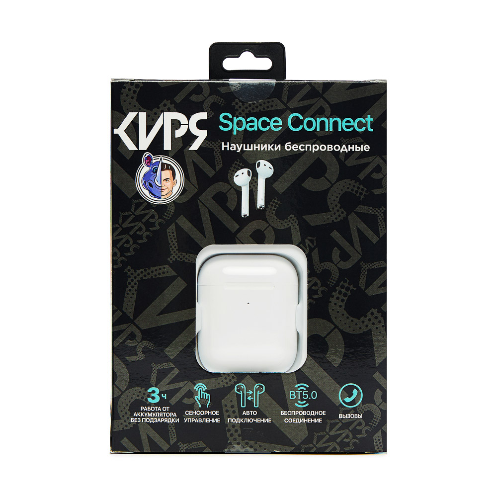 FORZA КИРЯ Наушники беспроводные Space Connect, 30/350мАч, BT: 5.0, арт.№ 410-317