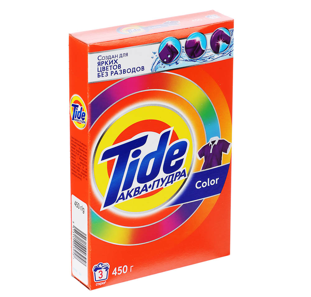 Стиральный порошок TIDE Автомат Color, 450г, арт.№ 958-166