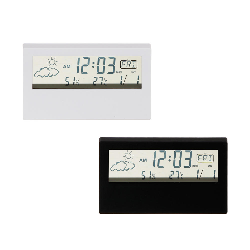 LADECOR CHRONO Будильник электронный, 13,3x7,5x3,3 см, 1xAAA, пластик, 2 цвета, арт.№ 529-243