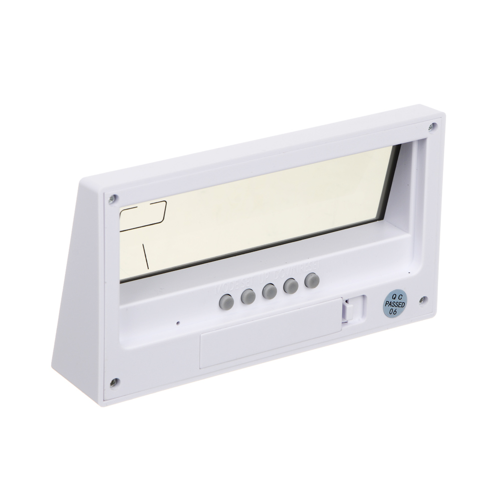 LADECOR CHRONO Будильник электронный, 13,3x7,5x3,3 см, 1xAAA, пластик, 2 цвета, арт.№ 529-243