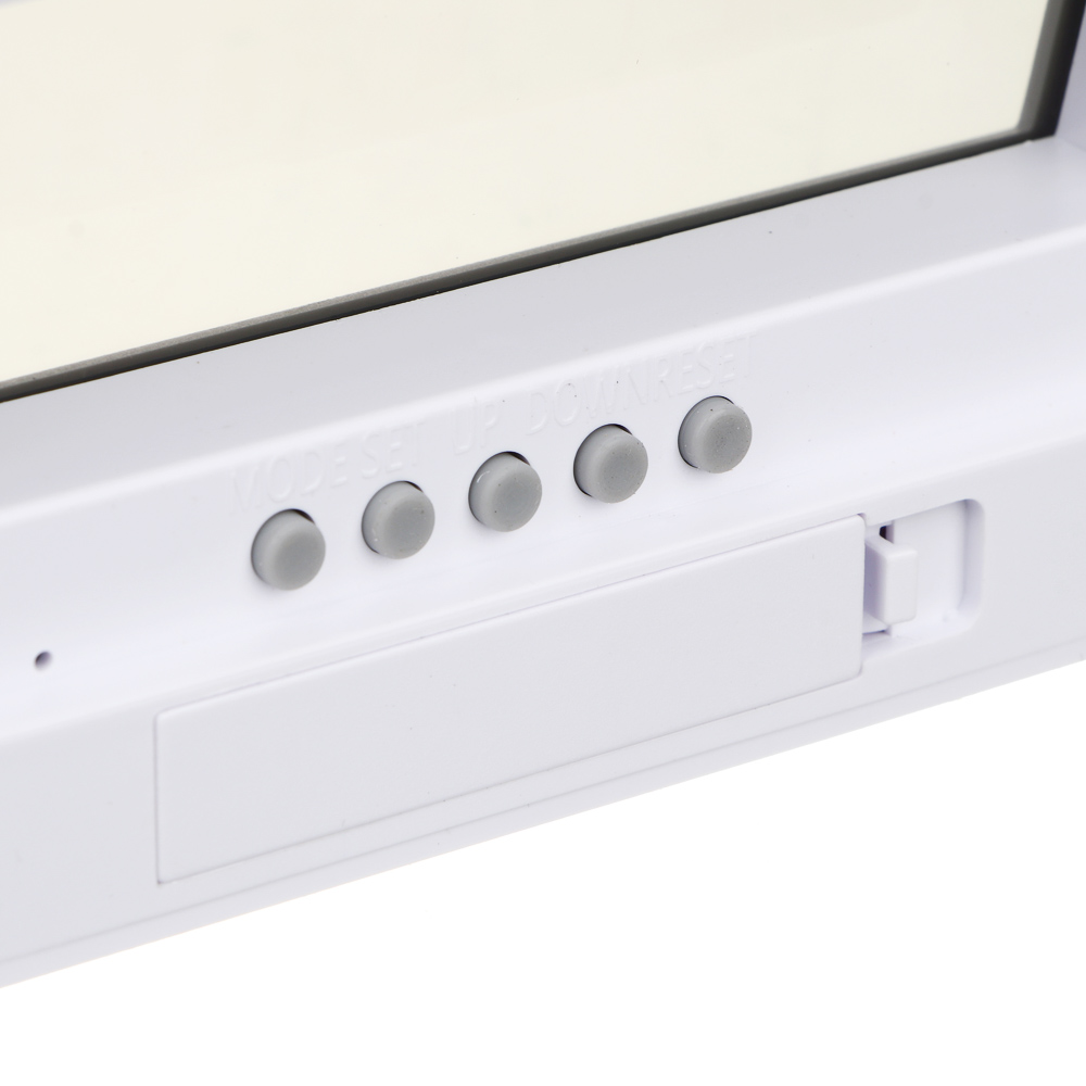 LADECOR CHRONO Будильник электронный, 13,3x7,5x3,3 см, 1xAAA, пластик, 2 цвета, арт.№ 529-243