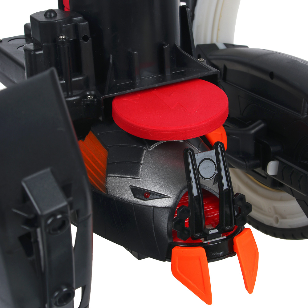 ИГРОЛЕНД Колесница боевая на РУ, стрельба, свет, звук, смарт-часы, АКБ, ЗУ,ABS, 46х13х38,5см, арт.№ 293-095