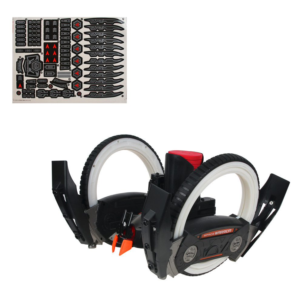 ИГРОЛЕНД Колесница боевая на РУ, стрельба, свет, звук, смарт-часы, АКБ, ЗУ,ABS, 46х13х38,5см, арт.№ 293-095