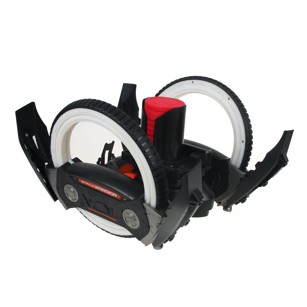 ИГРОЛЕНД Колесница боевая на РУ, стрельба, свет, звук, смарт-часы, АКБ, ЗУ,ABS, 46х13х38,5см, арт.№ 293-095