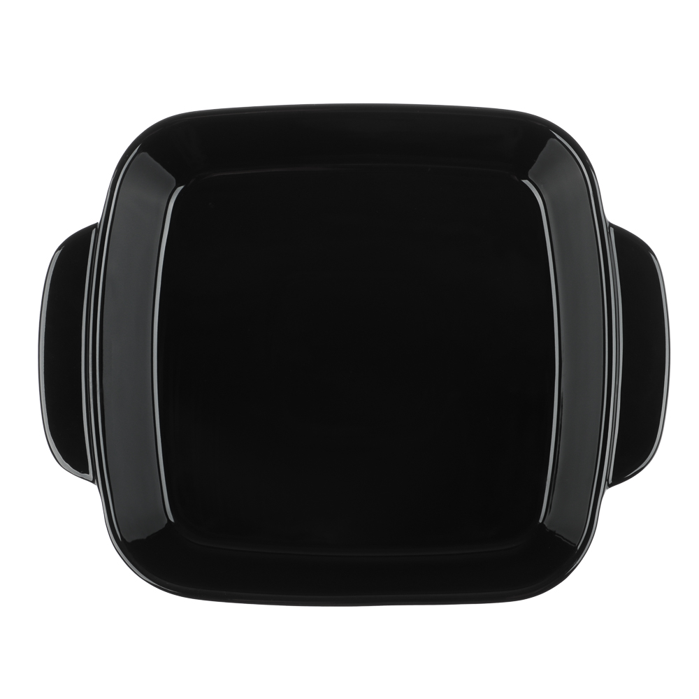 Форма для запекания и сервировки квадратная 26х21х5см тм MILLIMI синий, керамика, арт.№ 826-005