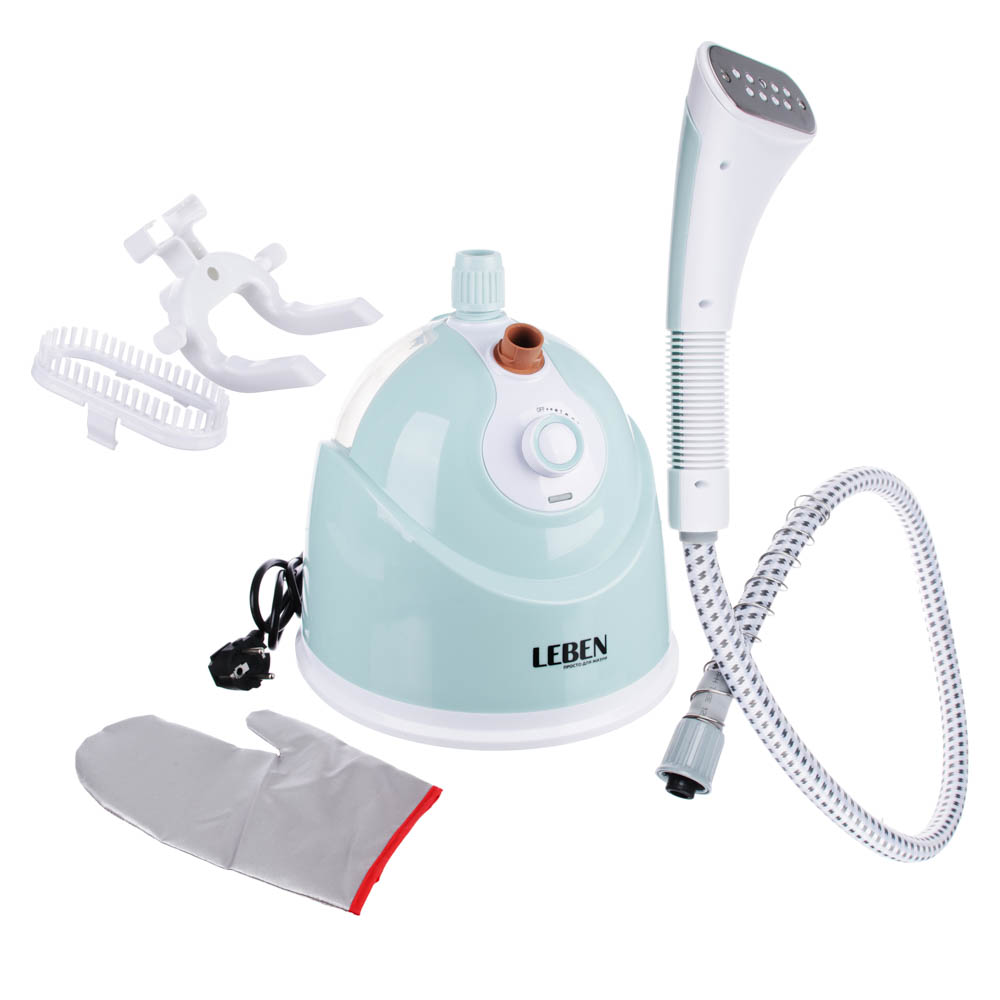 LEBEN Отпариватель напольный 2000 Вт, резервуар 1600мл, арт.№ 249-019