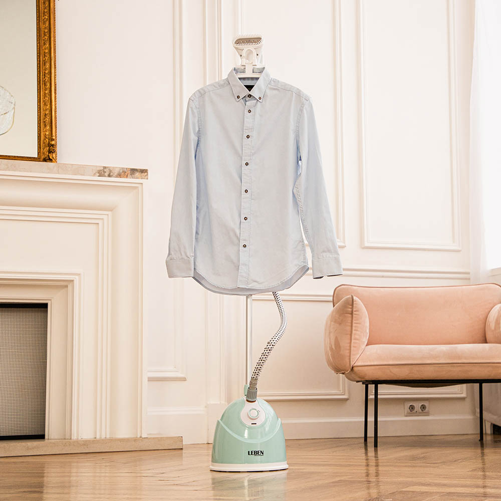 LEBEN Отпариватель напольный 2000 Вт, резервуар 1600мл, арт.№ 249-019