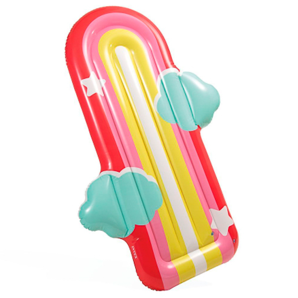 INTEX Матрас надувной "Радуга с облаками", 175x117x20 см, 58729, арт.№ 060-003