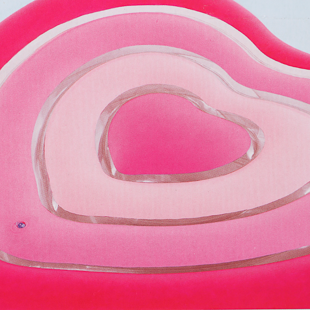 INTEX Матрас надувной "Сладкое сердце", 155x135x25 см, 58727, арт.№ 060-008