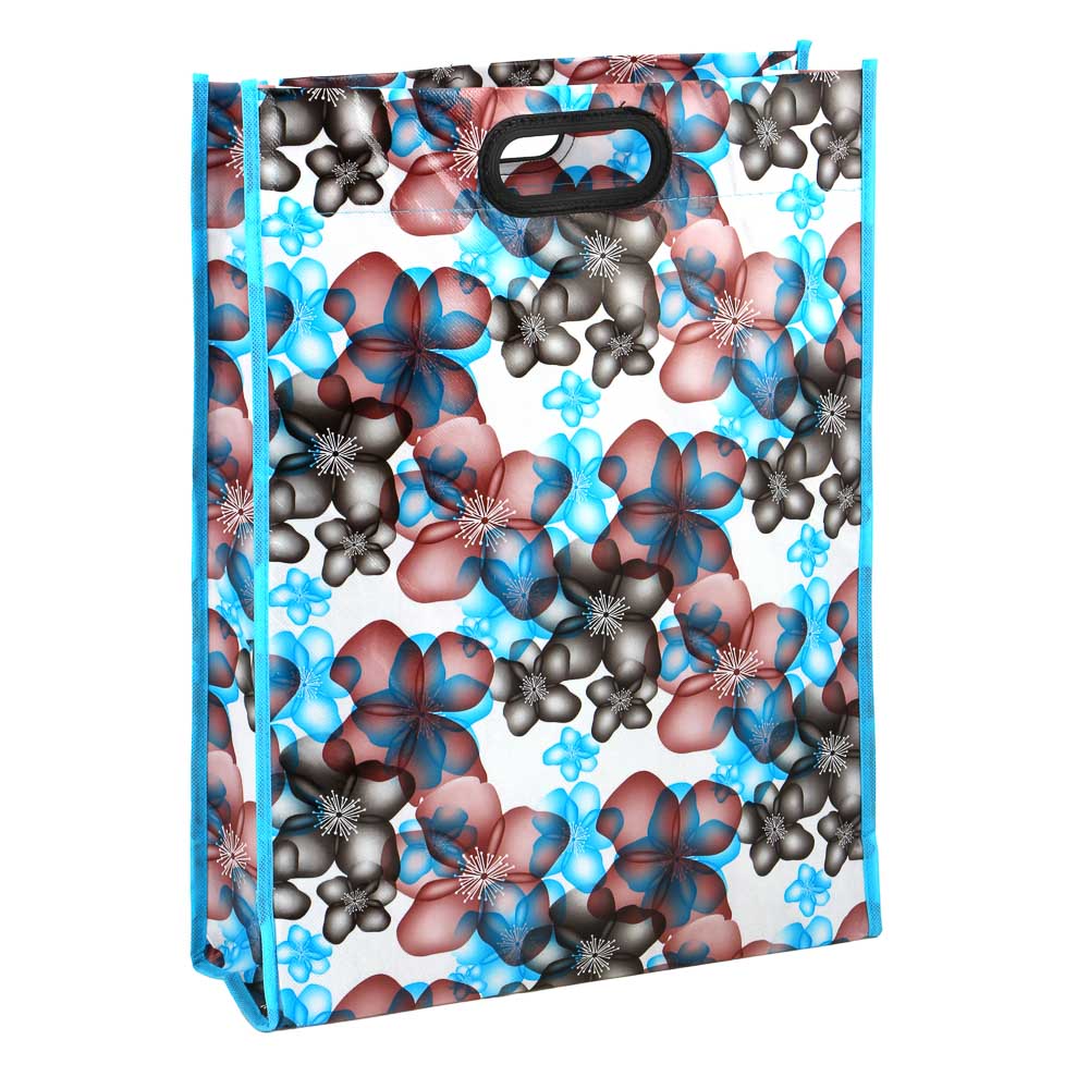 VETTA Сумка хозяйственная с вырубленной ручкой, нетканый материал, 32х42х10см, 13л, до 8кг, 3 диз., арт.№ 467-160